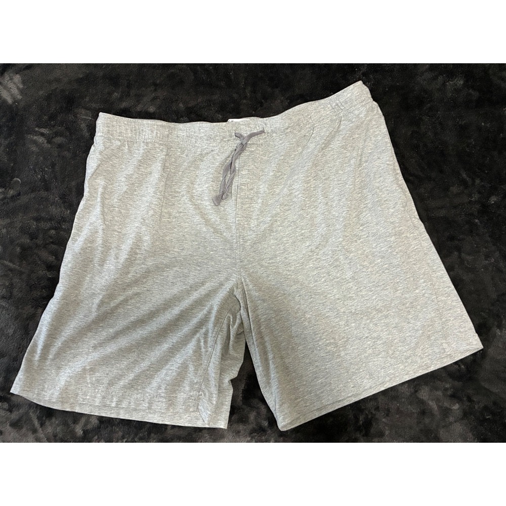 Goodfellow & Co Mens Sleep Shorts Heather Gray Cotton Modal Lounge Size XL (G4)